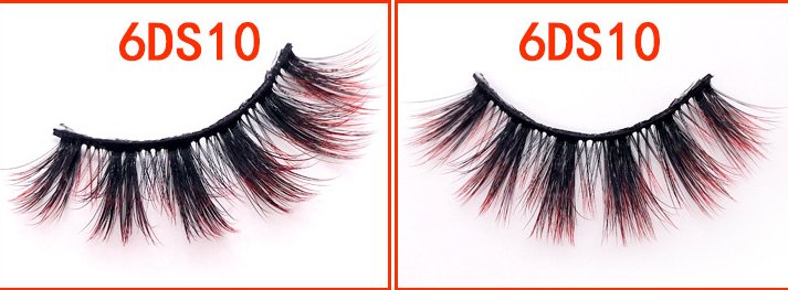 Gradient Color 6D Mink Fake Eyelashes - Boss Boutique Hair and Accessories