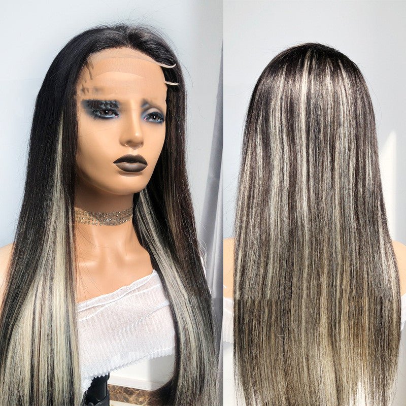 Reality Wig Headgear Lace Headgear Straight Body Wave Human Hair Wigs - Boss Boutique Hair and Accessories