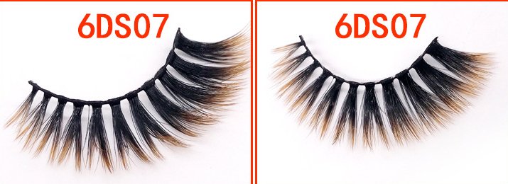 Gradient Color 6D Mink Fake Eyelashes - Boss Boutique Hair and Accessories