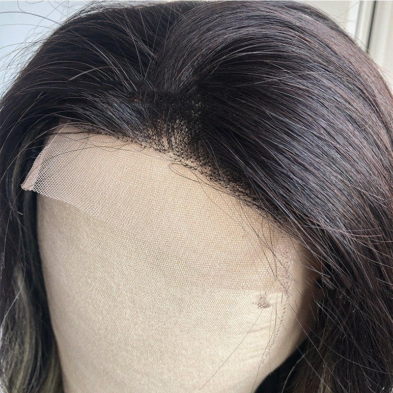 Reality Wig Headgear Lace Headgear Straight Body Wave Human Hair Wigs - Boss Boutique Hair and Accessories