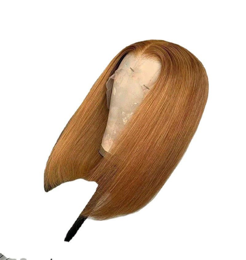 Lace Forehead Wig, Blond Human Hair Wig - Boss Boutique Hair and Accessories