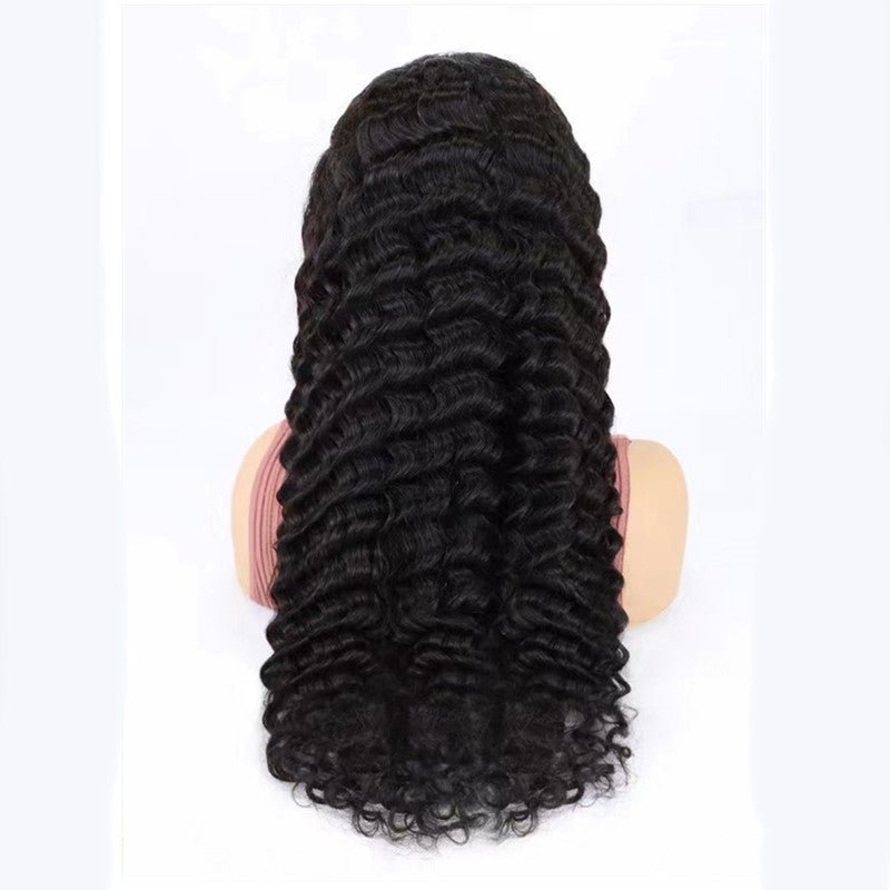 Deep Wave Lace Front Wig Human Hair - Boss Boutique Hair and Accessories