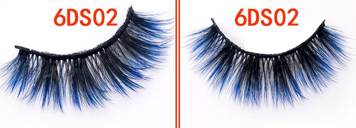 Gradient Color 6D Mink Fake Eyelashes - Boss Boutique Hair and Accessories