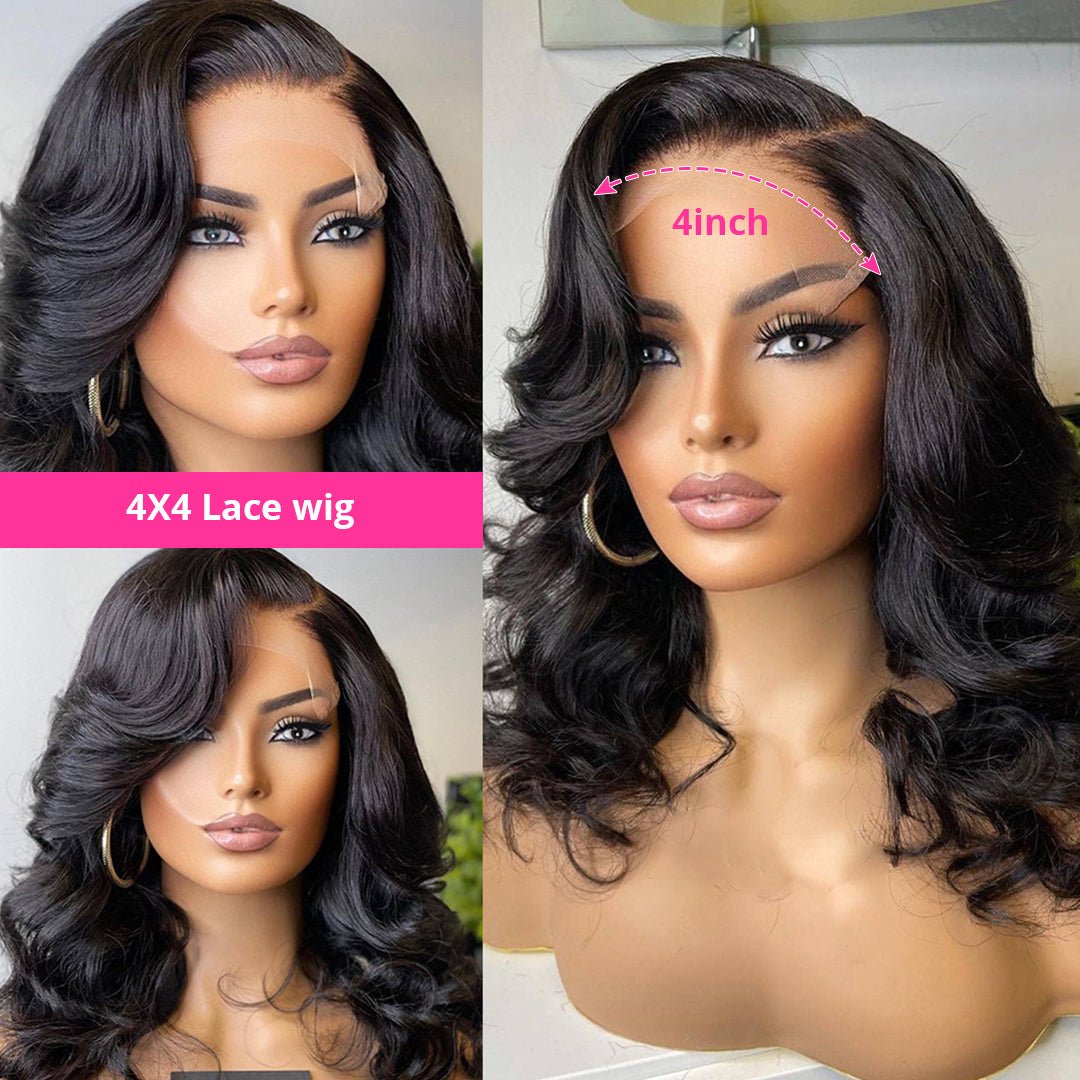 13X4 Lace Front Bob Wigs Brazilian - Boss Boutique Hair and Accessories