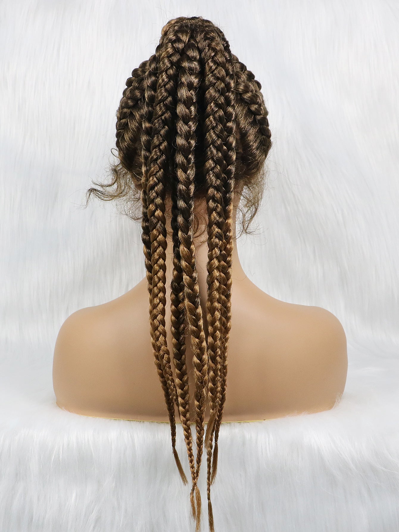 Braided Lace Front Synthetic Wig Braids African Braiding Hair - Boss Boutique Hair and Accessories