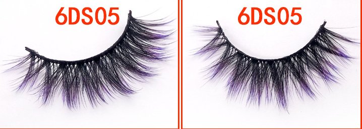 Gradient Color 6D Mink Fake Eyelashes - Boss Boutique Hair and Accessories