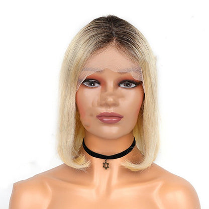 Lace Human Hair Wig Human Hair Wig Hand - woven Wig - Boss Boutique Hair and Accessories